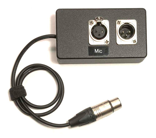 Beltpack Breakout Box w/ Mic Level Input